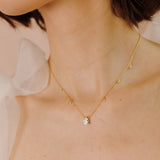 Georgina Dewdrop Necklace - Wander + Lust Jewelry