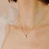 Georgina Dewdrop Necklace - Wander + Lust Jewelry