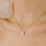 Georgina Dewdrop Necklace - Wander + Lust Jewelry