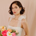 Georgina Pear Cut Sparkle Hoops - Wander + Lust Jewelry