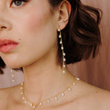 Whispering Pearl Drop Earrings - Wander + Lust Jewelry