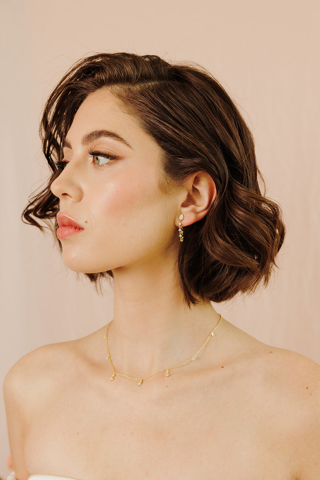 Mystic Sky Opal Necklace - Wander + Lust Jewelry