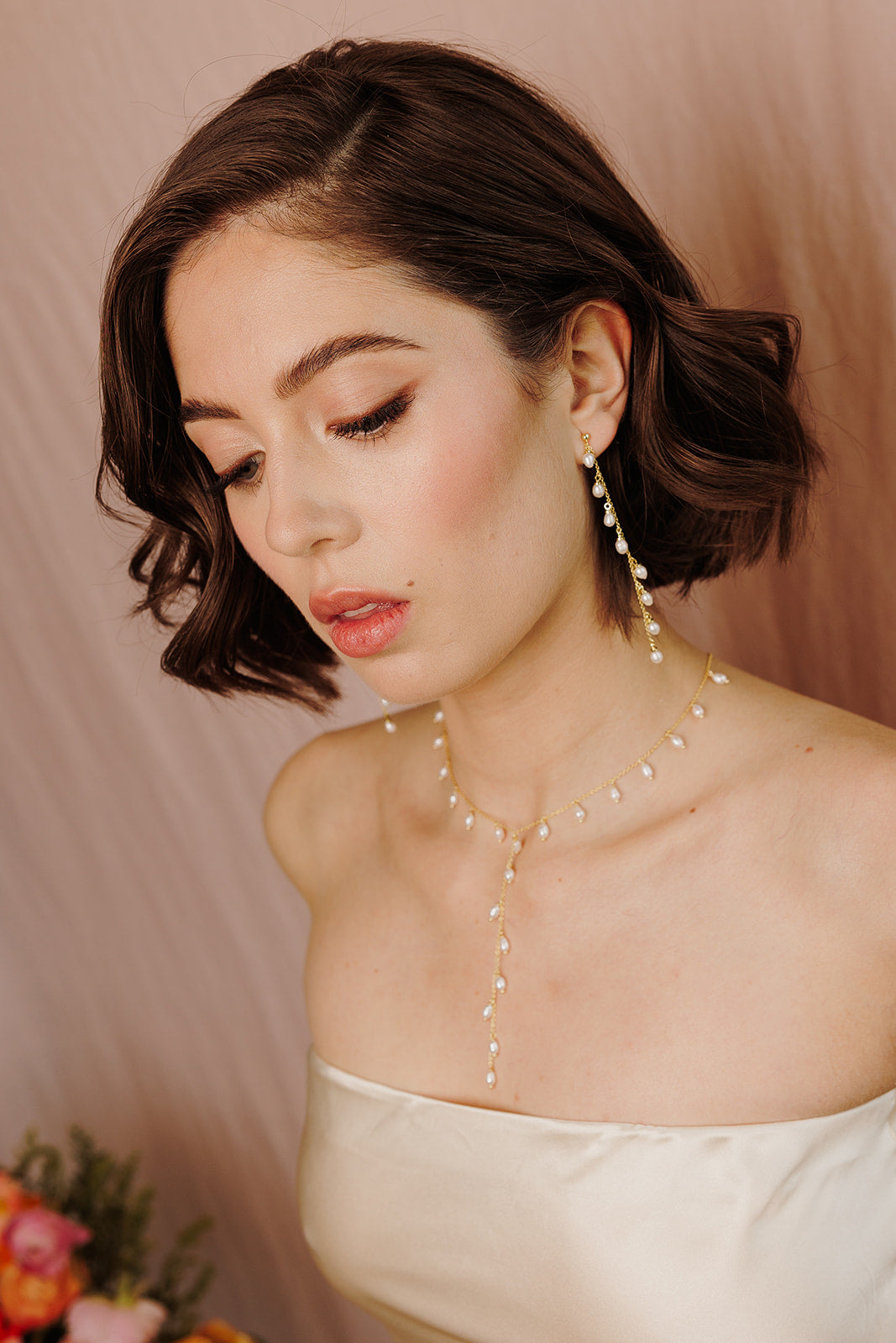 Whispering Pearl Drop Earrings - Wander + Lust Jewelry
