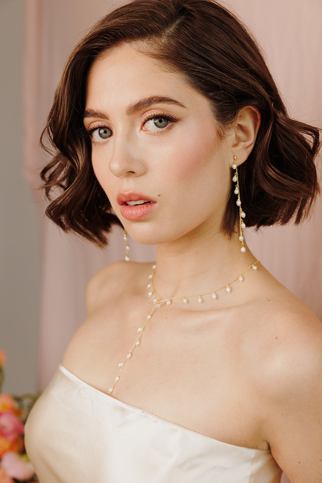 Whispering Pearl Drop Earrings - Wander + Lust Jewelry
