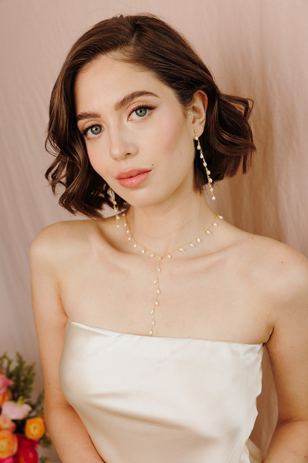 Whispering Pearl Drop Earrings - Wander + Lust Jewelry