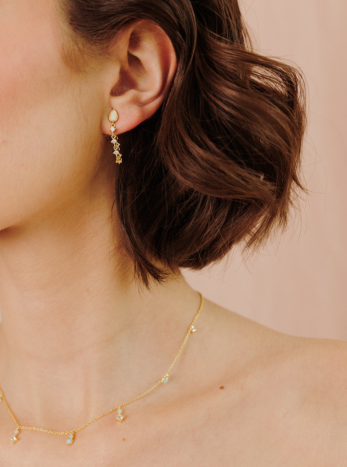 Mystic Glow Opal Dangles - Wander + Lust Jewelry
