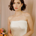Georgina Pear Cut Lariat Necklace - Wander + Lust Jewelry