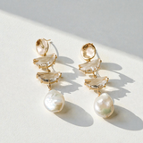 WREN Freshwater Pearl Earrings - Wander + Lust Jewelry