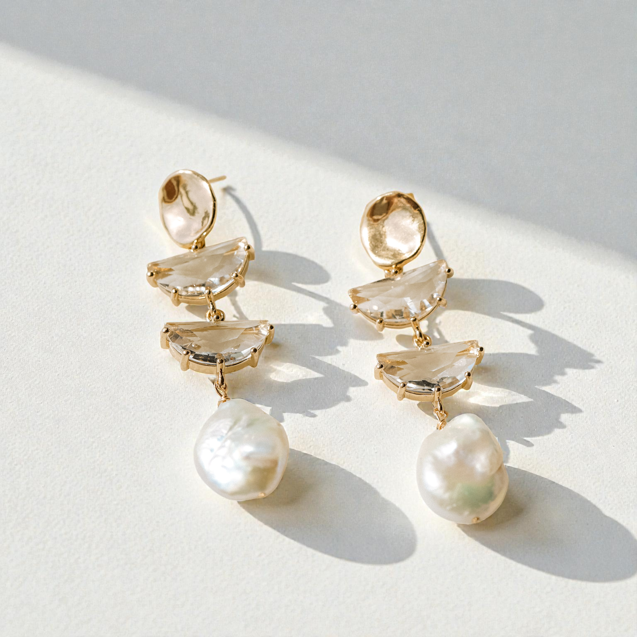 WREN Freshwater Pearl Earrings - Wander + Lust Jewelry