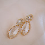 Audrey Crystal Earrings - Wander + Lust Jewelry