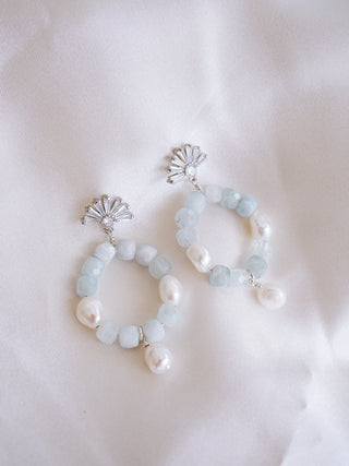 Ariel Aquamarine Earrings