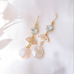 Lydia Pearl Earrings - Wander + Lust Jewelry