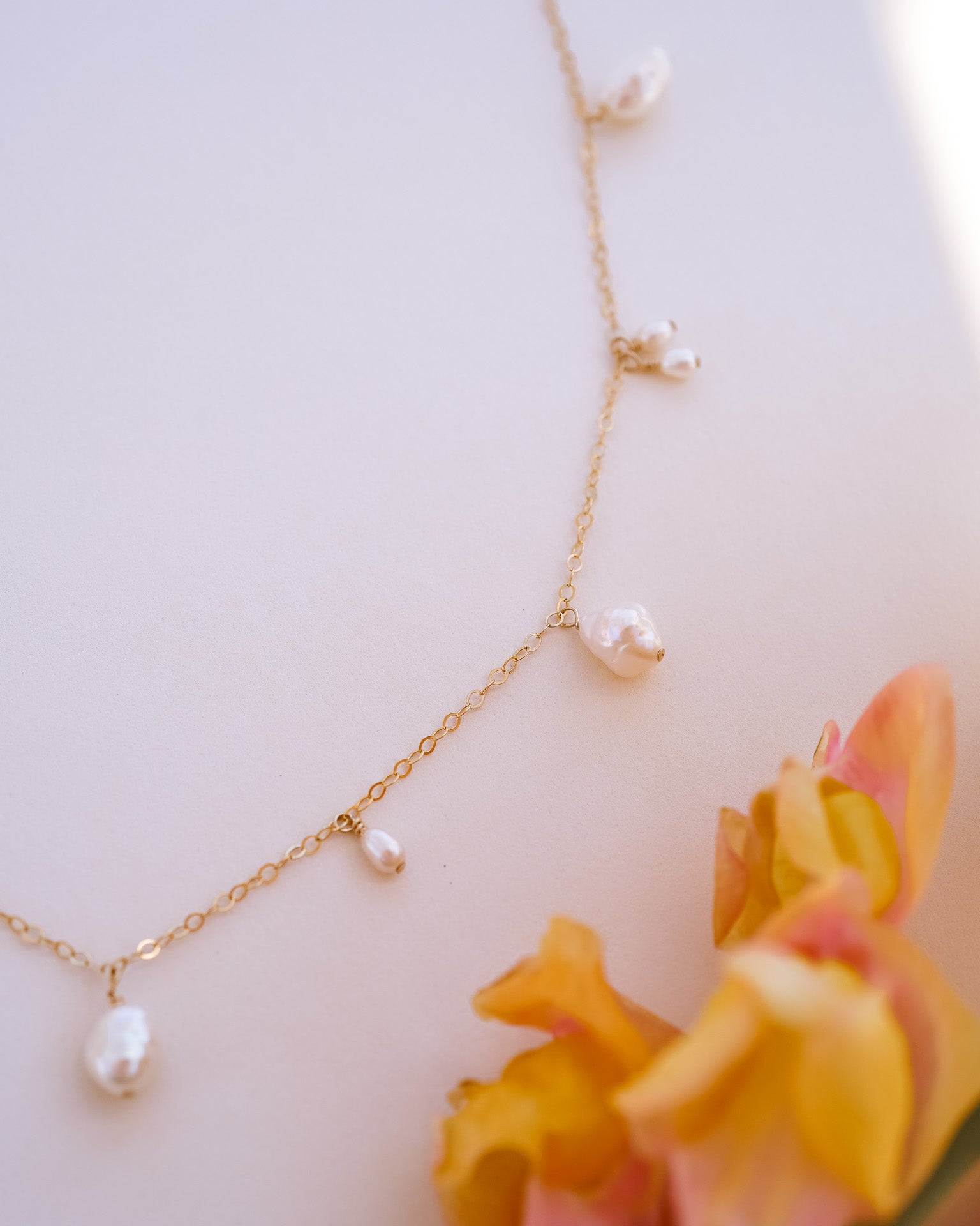 Delaney Pearl Choker - Wander + Lust Jewelry