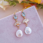 Lydia Pearl Earrings - Wander + Lust Jewelry