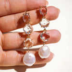 Brynn Pearl Drop Earrings - Wander + Lust Jewelry