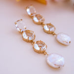 Brynn Pearl Drop Earrings - Wander + Lust Jewelry
