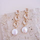 Brynn Pearl Drop Earrings - Wander + Lust Jewelry
