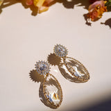 Audrey Crystal Earrings - Wander + Lust Jewelry