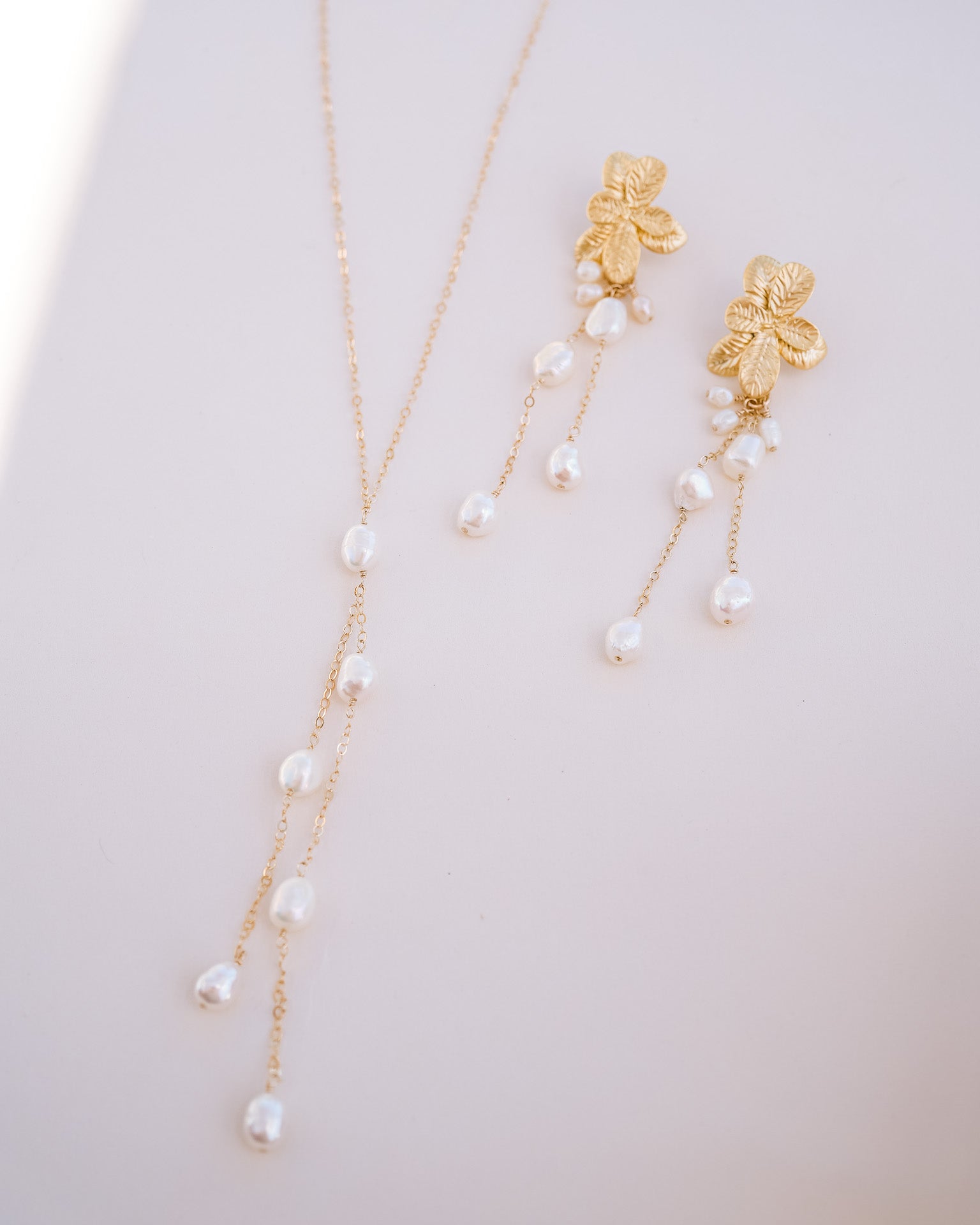 Gigi Pearl Necklace - Wander + Lust Jewelry