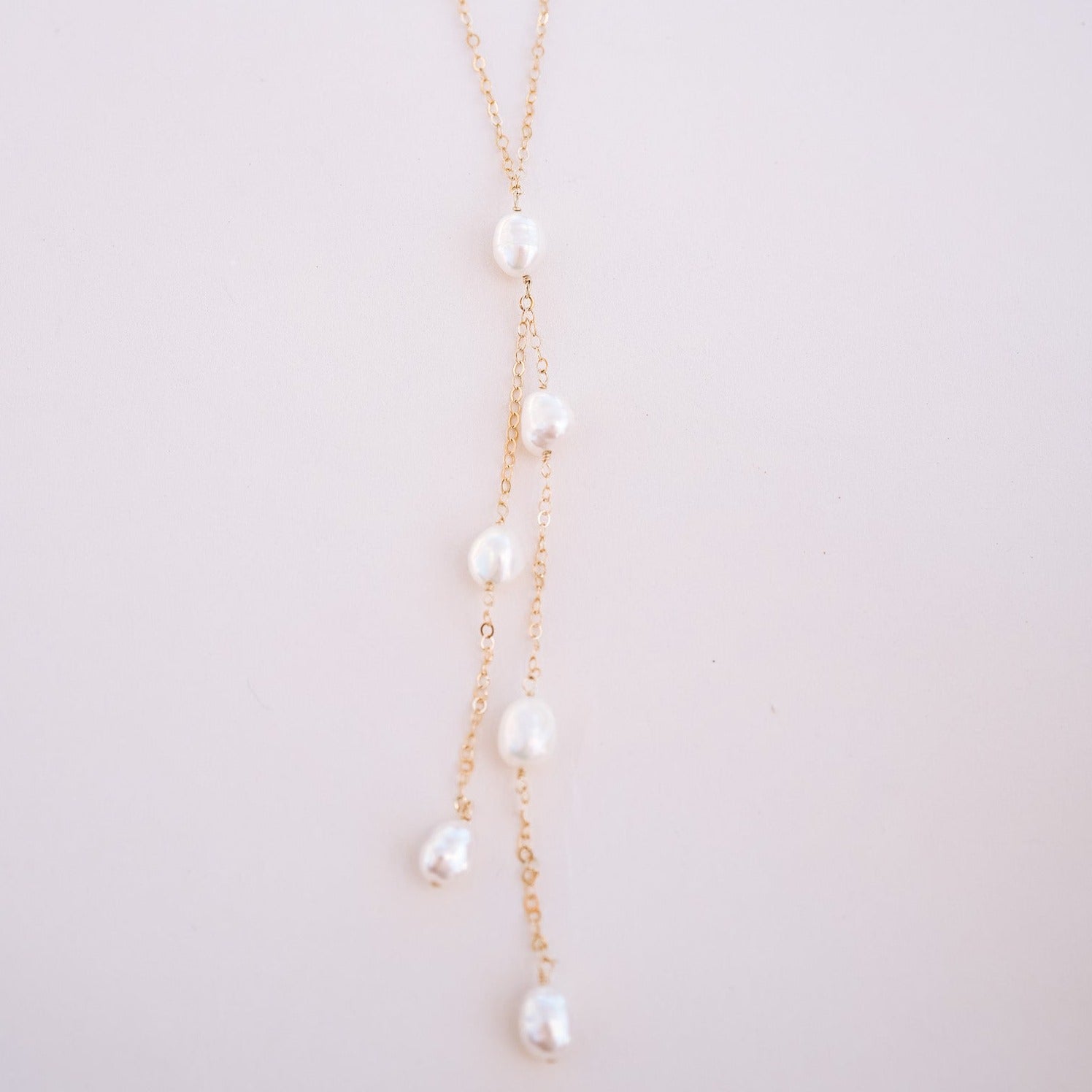 Gigi Pearl Necklace - Wander + Lust Jewelry