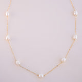 Leighton Pearl Necklace - Wander + Lust Jewelry