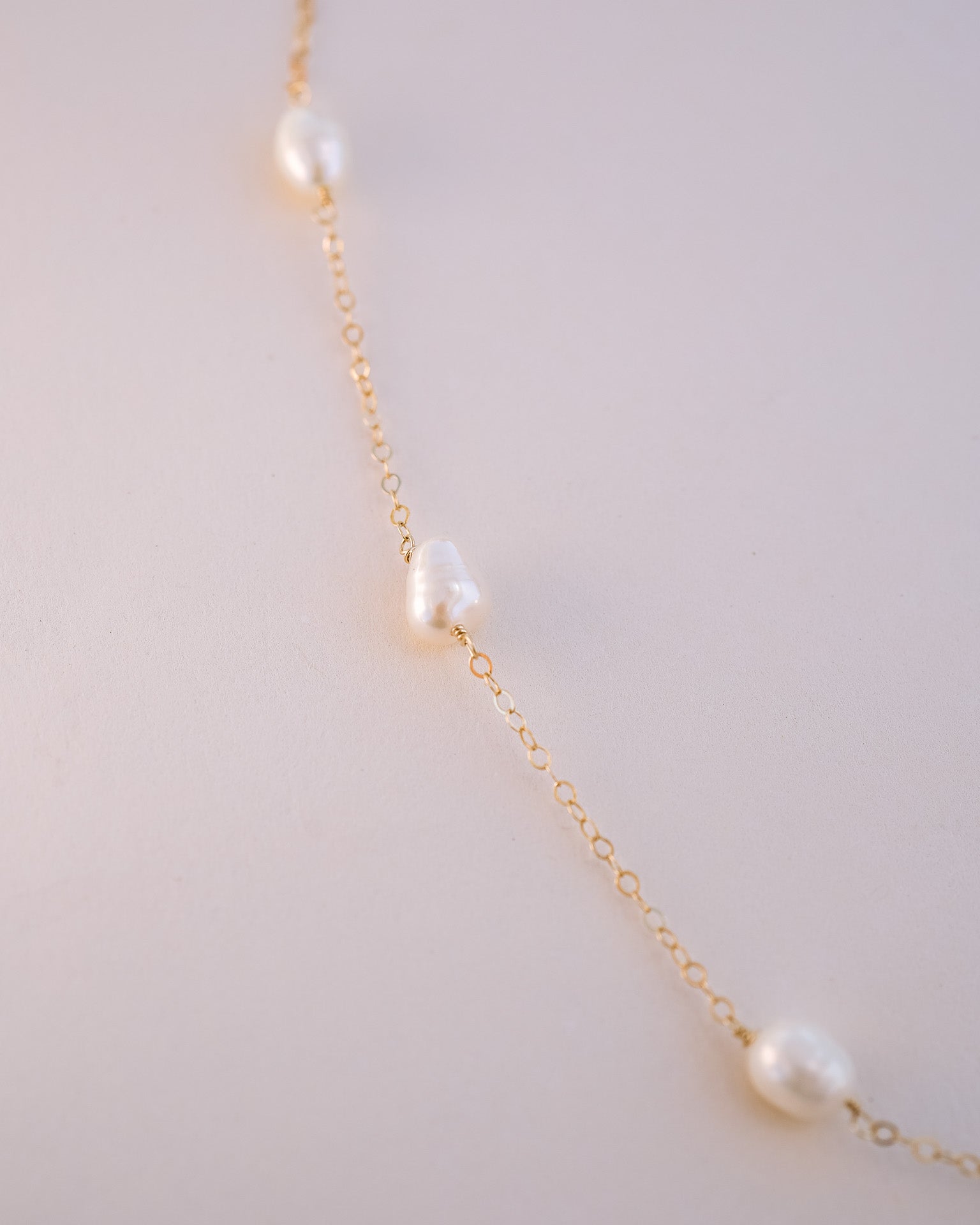 Leighton Pearl Necklace - Wander + Lust Jewelry