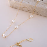 Leighton Pearl Necklace - Wander + Lust Jewelry