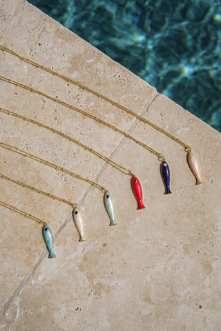 Pesca Necklace — Satellite Chain