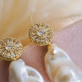 Stella Baroque Pearl Earrings