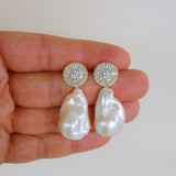 Stella Baroque Pearl Earrings