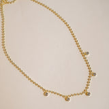 Sienna Crystal Drop Choker