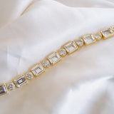 Margot Emerald Cut Tennis Bracelet