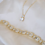 Margot Emerald Cut Tennis Bracelet