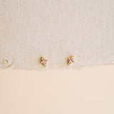Emmeline Pink Stud Earrings