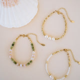 Alba Jade & Rose Quartz Bracelet