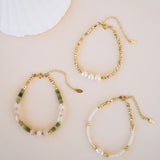 Marielle Three Pearl Bracelet