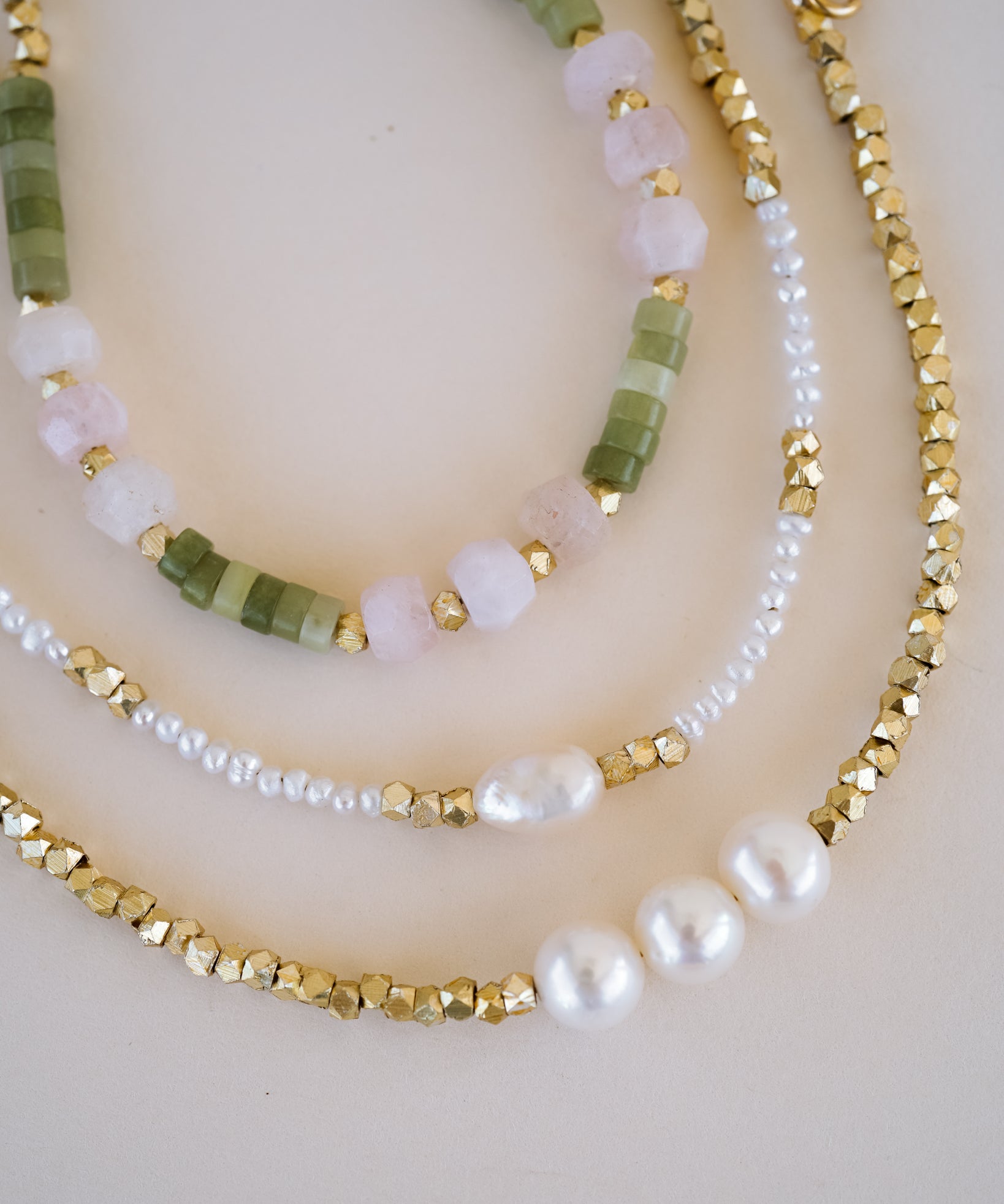 Alba Jade & Rose Quartz Bracelet