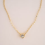 Orla Solitaire Necklace