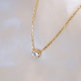 Orla Solitaire Necklace