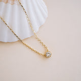 Orla Solitaire Necklace