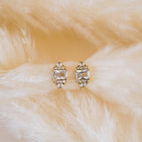 Lila Huggie Earrings