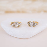 Lila Huggie Earrings