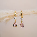 Tessa Blush Drop Earrings