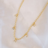 Sienna Crystal Drop Choker