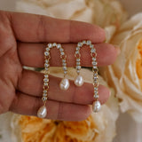 Pearl Drape Earrings