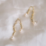 Pearl Drape Earrings
