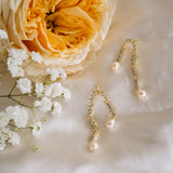 Pearl Drape Earrings