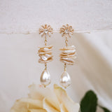Paloma Pearl Drop Earrings