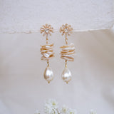 Paloma Pearl Drop Earrings