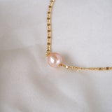 Rosalie Pearl Backdrop Necklace